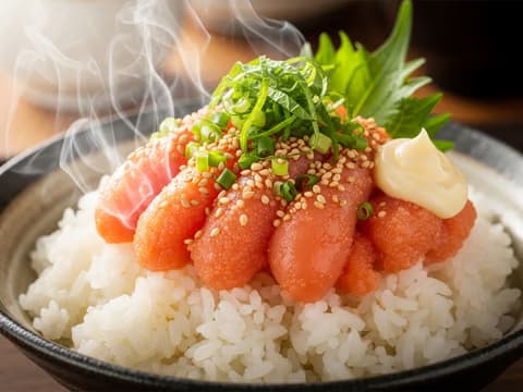 원조 하카타 멘타이쥬 명란덮밥 料理写真