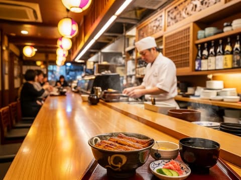 요시즈카 우나기야 장어덮밥 料理写真