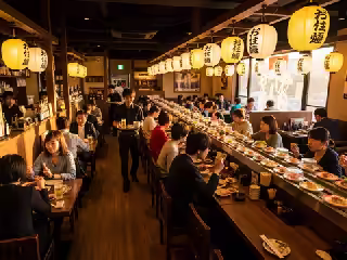 효탄스시 회전초밥 料理写真