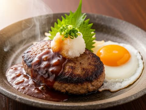 極味屋 漢堡排 漢堡排 料理照片