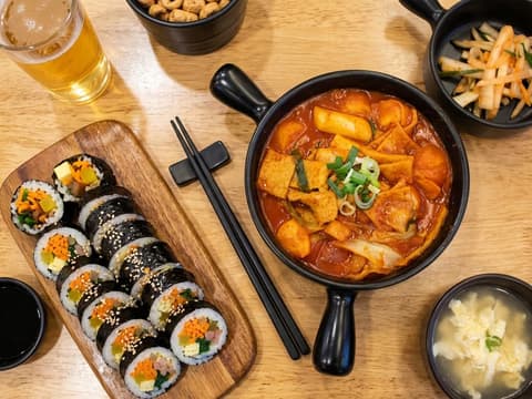 성산읍 분식후경 미나리김밥