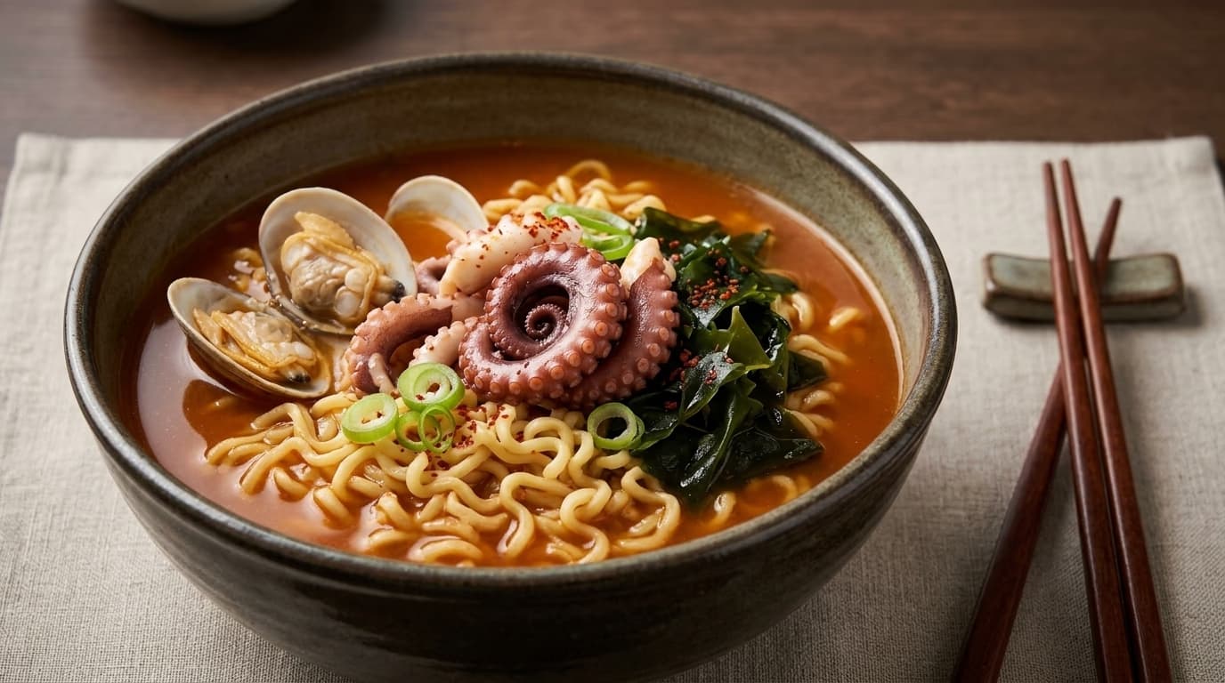 성산읍 경미네집 해녀 해물라면