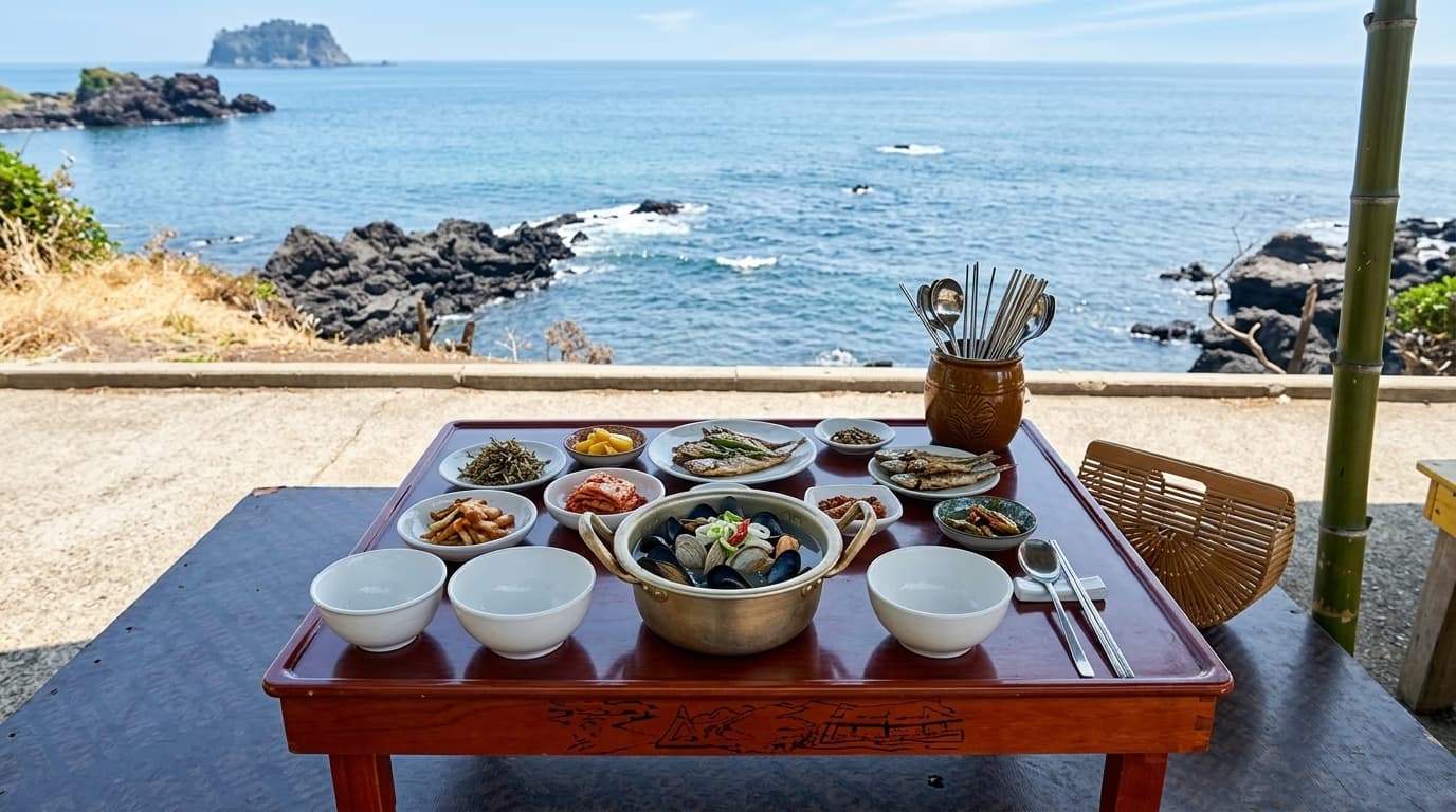 서귀포시 섶섬할망카페 해물라면