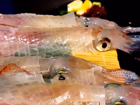 치카에 (Chikae) 해산물 정식 음식 사진